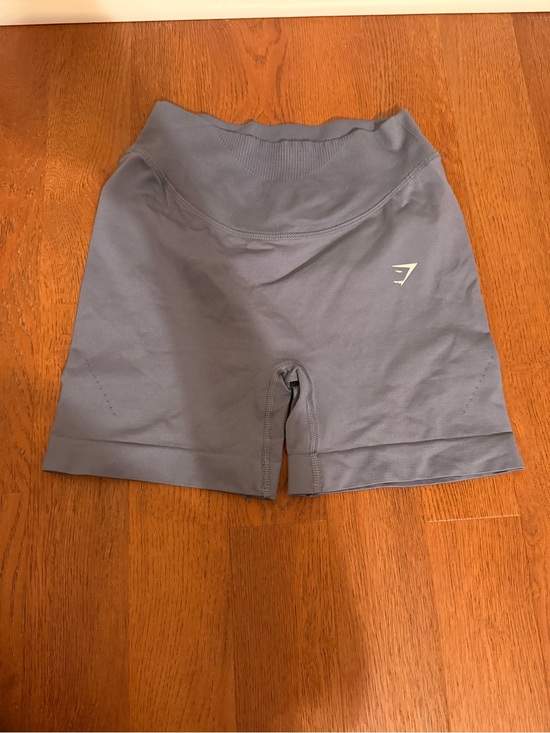 Gymshark Pants - Gymshark Vital Seamless High Waist Workout Bike Shorts Medium Gray S